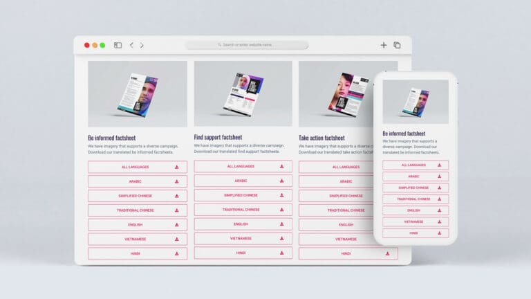 Hatecrime.com.au website resources screen